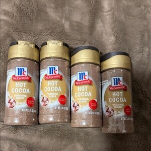 McCormick Hot Cocoa Finishing Sugar - Brown and Gold